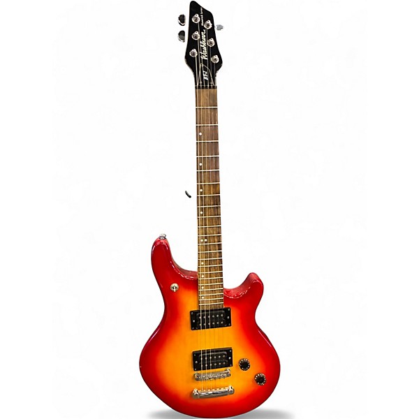 Used Washburn BT2 Cherry Sunburst Solid Body Electric Guitar