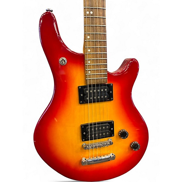 Used Washburn BT2 Cherry Sunburst Solid Body Electric Guitar