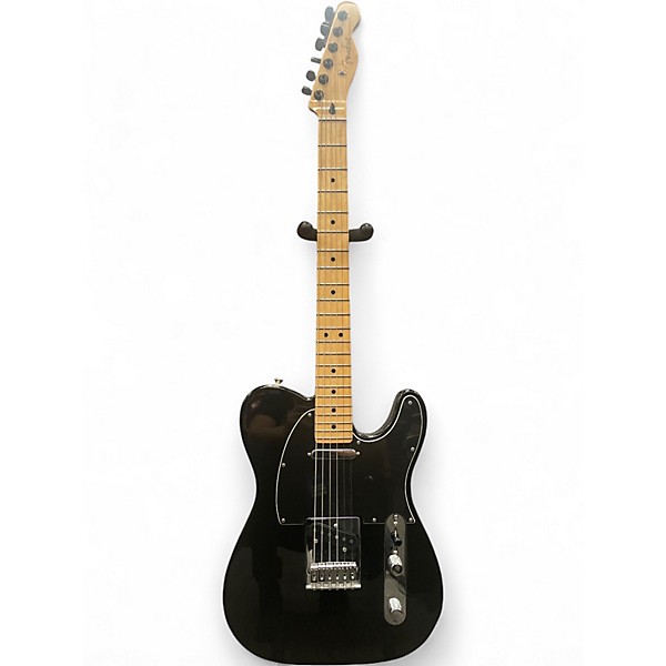 Used Fender Player Telecaster Black Solid Body Electric Guitar