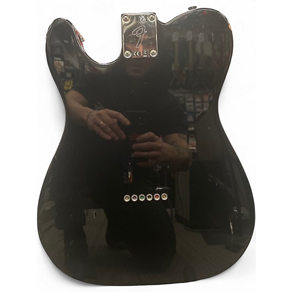 Used Fender Player Telecaster Black Solid Body Electric Guitar