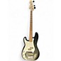 Used Squier Precision Bass Left Handed Black Electric Bass Guitar thumbnail