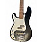 Used Squier Precision Bass Left Handed Black Electric Bass Guitar