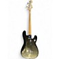Used Squier Precision Bass Left Handed Black Electric Bass Guitar