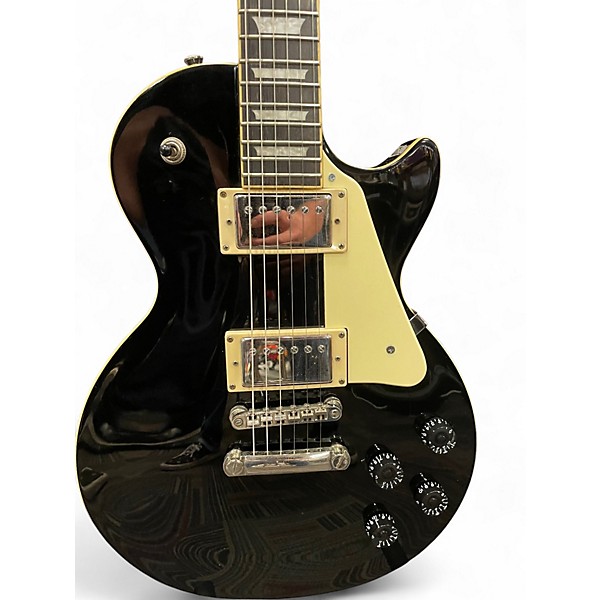 Used Epiphone Les Paul Standard Black Solid Body Electric Guitar