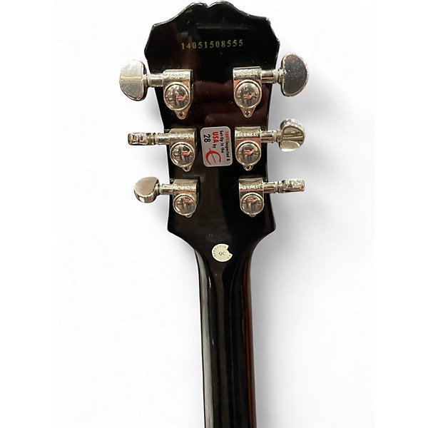Used Epiphone Les Paul Standard Black Solid Body Electric Guitar
