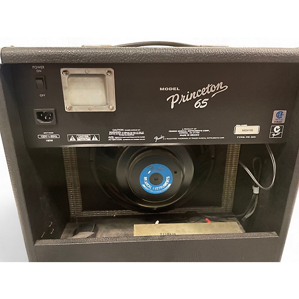 Used Fender Princeton 65 1x12 15W Tube Guitar Combo Amp