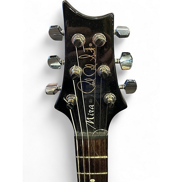 Used PRS S2 Mira Black Solid Body Electric Guitar
