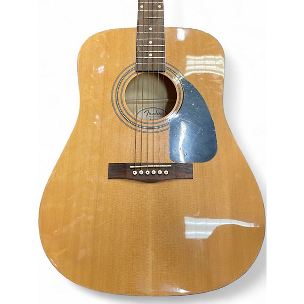 Used Fender FA100 Natural Acoustic Guitar