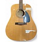 Used Fender FA100 Natural Acoustic Guitar