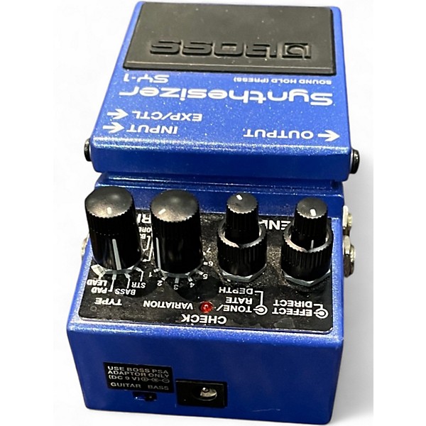 Used BOSS SY1 SYNTHESIZER Effect Pedal
