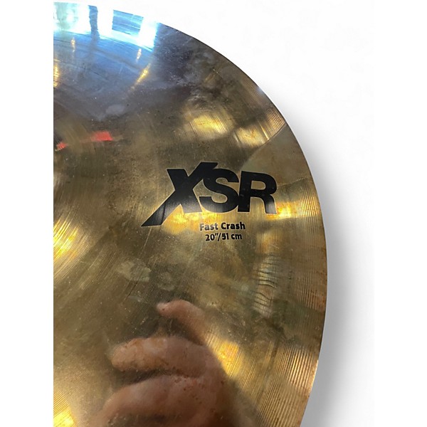 Used SABIAN 20in xsr fast crash Cymbal