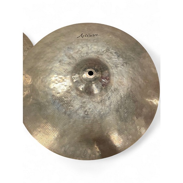 Used SABIAN 15in Artisan Hi Hat Pair Brilliant Cymbal
