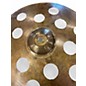 Used SABIAN 16in xsr sizzler stack Cymbal