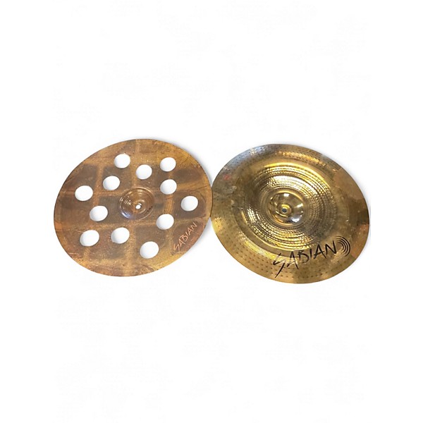 Used SABIAN 16in xsr sizzler stack Cymbal