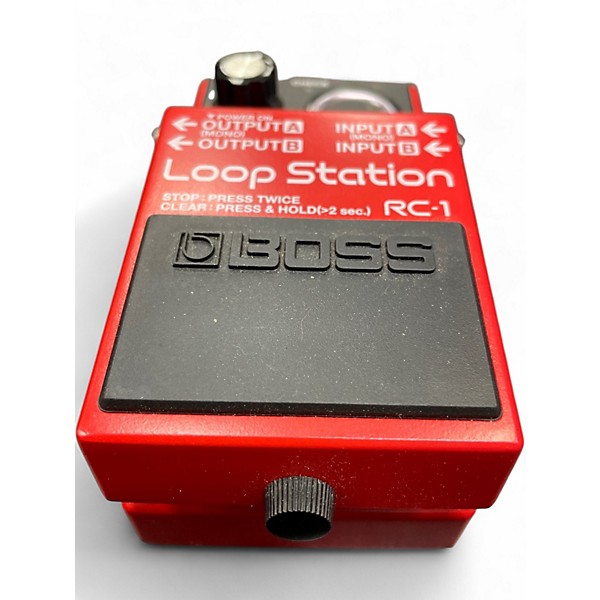 Used BOSS RC1 Loop Station Pedal