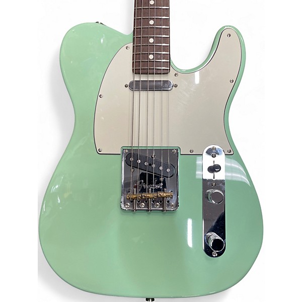 Used Fender Limited Edition American Professional Telecaster Surf Green Solid Body Electric Guitar