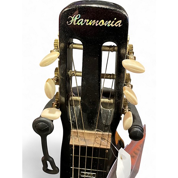 Used Harmonia Lap Steel Guitar Black Lap Steel