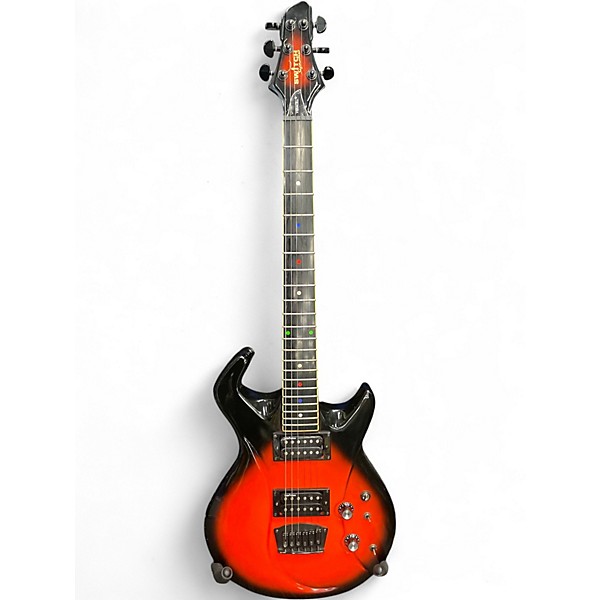 Used Switch VIBRACELL ORANGE BLACK BURST Solid Body Electric Guitar