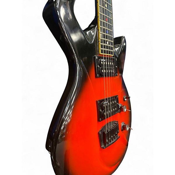 Used Switch VIBRACELL ORANGE BLACK BURST Solid Body Electric Guitar
