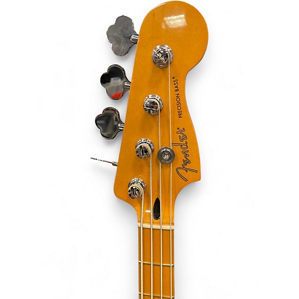 Used Fender Player Precision Bass HILEAH YELLOW Electric Bass Guitar