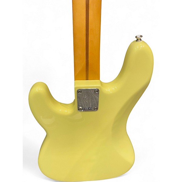 Used Fender Player Precision Bass HILEAH YELLOW Electric Bass Guitar