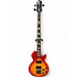 Used 2004 Epiphone Les Paul Standard Bass Heritage Cherry Sunburst Electric Bass Guitar thumbnail