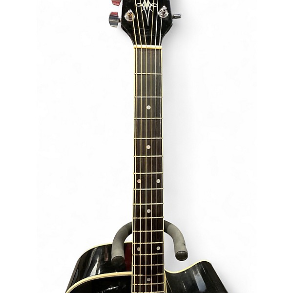 Used Montana EM28C-5 Black Acoustic Electric Guitar