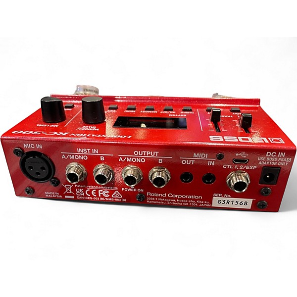 Used BOSS RC-500 Loop Station Pedal