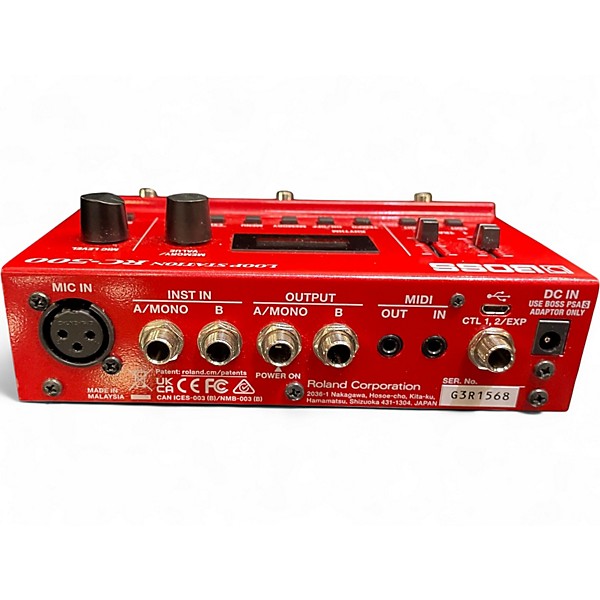 Used BOSS RC-500 Loop Station Pedal