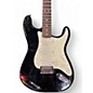 Used Squier Standard Stratocaster Black Solid Body Electric Guitar