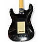 Used Squier Standard Stratocaster Black Solid Body Electric Guitar