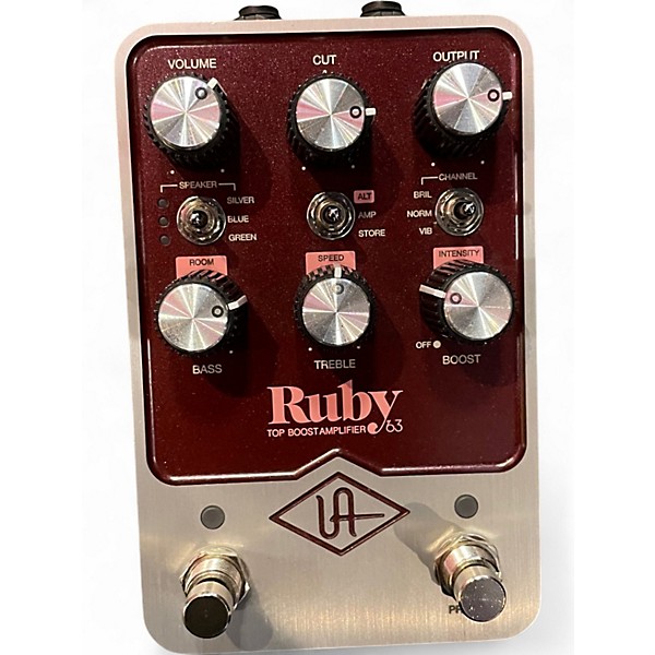 Used Universal Audio RUBY TOP BOOST AMPLIFIER 63 Effect Pedal