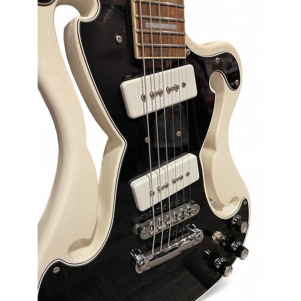 Used Eastwood Deerhoof Signature White Solid Body Electric Guitar