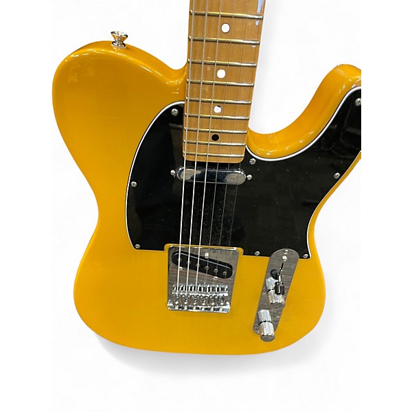 Used Fender Player Telecaster Yellow Solid Body Electric Guitar