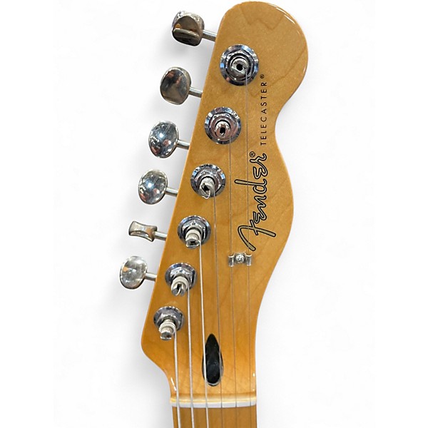 Used Fender Player Telecaster Yellow Solid Body Electric Guitar