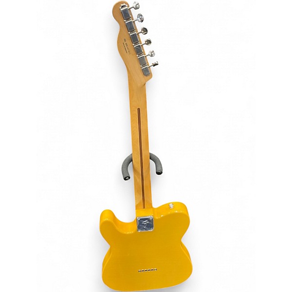Used Fender Player Telecaster Yellow Solid Body Electric Guitar