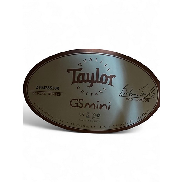 Used Taylor GS Mini Mahogany Natural Acoustic Guitar