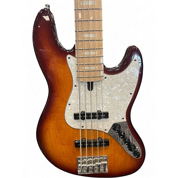Used Sire Marcus Miller V7 Alder 5 String 2 Tone Sunburst Electric Bass Guitar