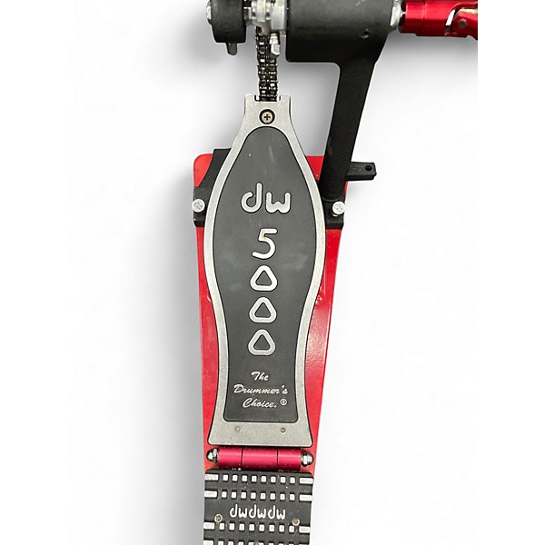 Used DW 5000 ACCELERATOR DOUBLE PEDAL Double Bass Drum Pedal