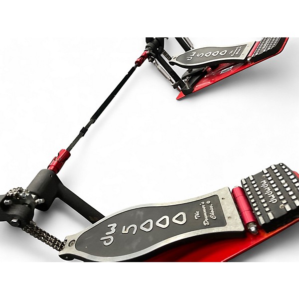 Used DW 5000 ACCELERATOR DOUBLE PEDAL Double Bass Drum Pedal