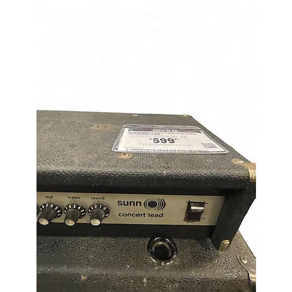 Used Sunn CONCERT LEAD Solid State Guitar Amp Head