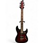 Used Schecter Guitar Research Demon 6 Crimson Burst Solid Body Electric Guitar thumbnail