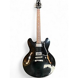 Used Heritage H-535 Black Hollow Body Electric Guitar