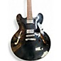 Used Heritage H-535 Black Hollow Body Electric Guitar