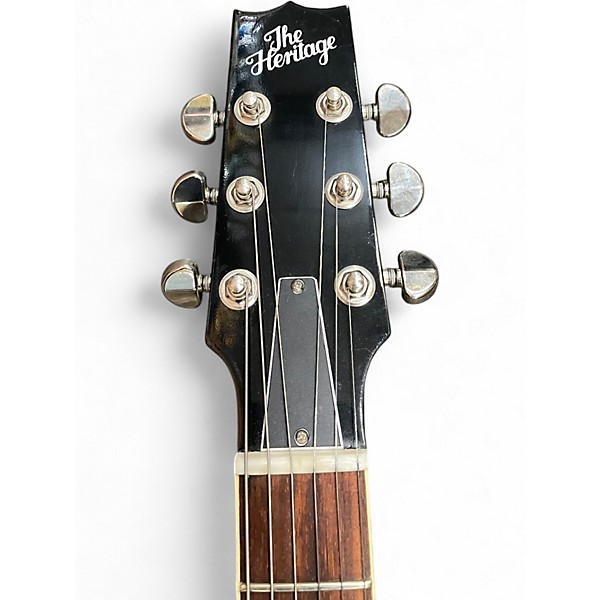 Used Heritage H-535 Black Hollow Body Electric Guitar