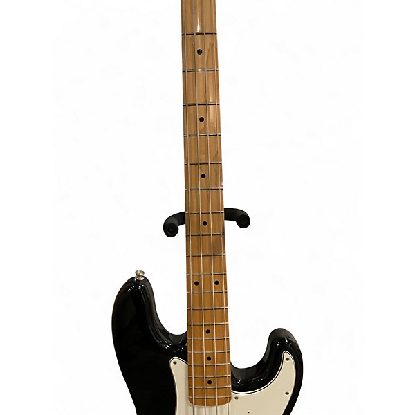 Used Fender Standard Precision Bass Black Electric Bass Guitar