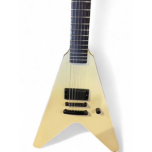 Used Washburn WV66GT WHITE Solid Body Electric Guitar