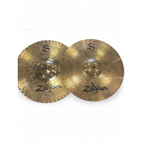 Used Zildjian 14in S Family Mastersound Hi-Hats Pair Cymbal