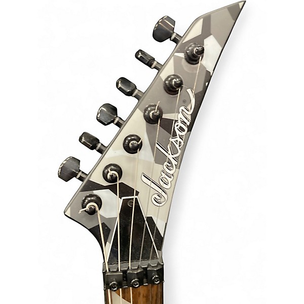 Used 2022 Jackson  X SERIES RHOADES RRX24 WINTER CAMO Solid B WINTER CAMO Solid Body Electric Guitar