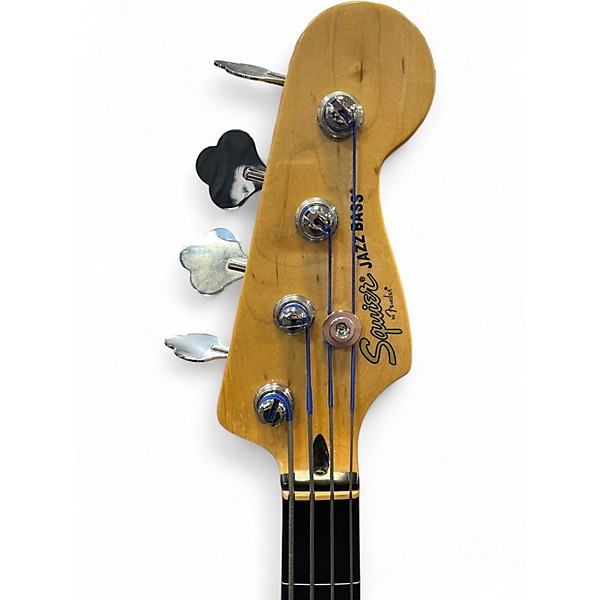 Used Squier Vintage Modified Fretless Jazz Bass 3 Color Sunburst Electric Bass Guitar